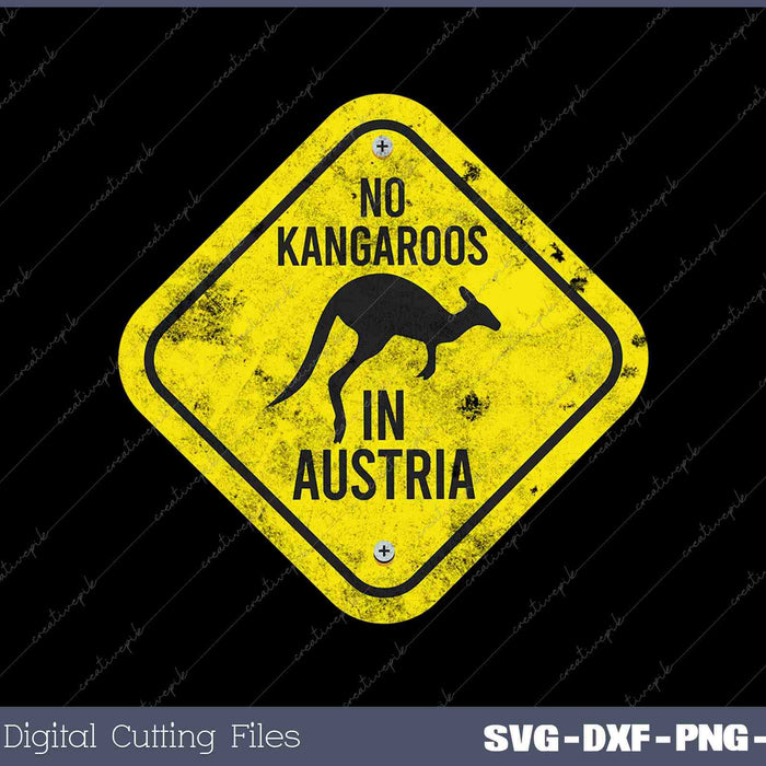 No Kangaroos In Austria Zookeeper Wildlife Animal 