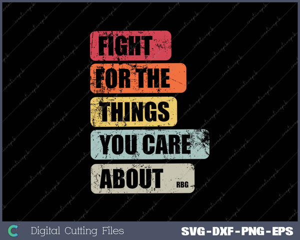 Notorious RBG Ruth Feminist SVG PNG Cutting Printable Files