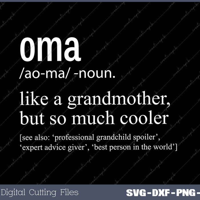 Oma Shirt Gift For Women Grandma Birthday Mother's Day