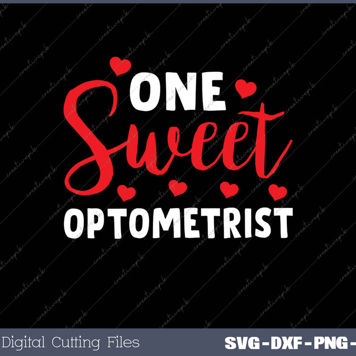 One Sweet Optometrist Funny Valentines Day Gifts