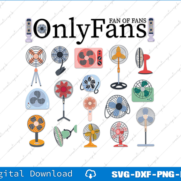 Only Fans Cursed Y2K Funny digital, Ironi That Go Hard, Weirdcore SVG PNG File