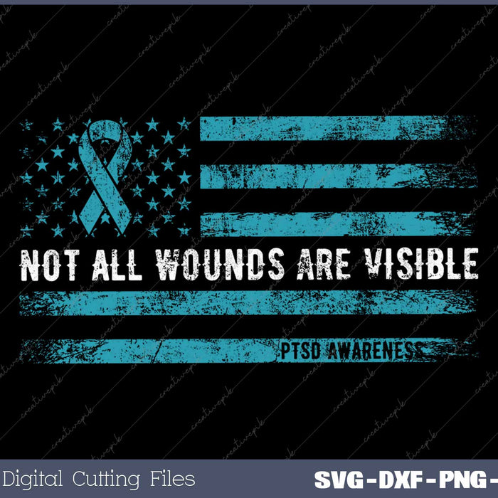 PTSD Awareness Not All Wounds Are Visible Veteran 