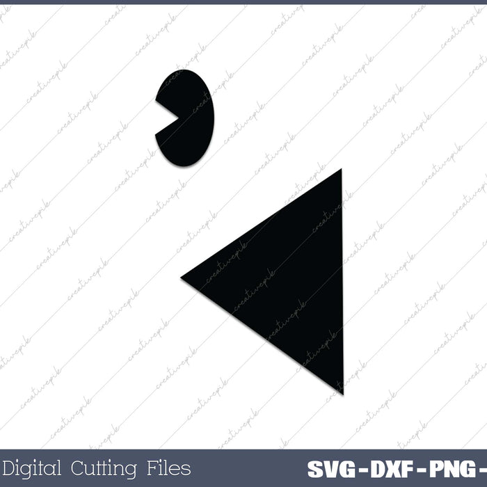 Pacman Halloween Graphic SVG PNG Cutting Printable Files