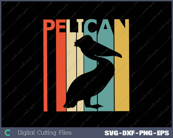 Pelican Retro Vintage Animal