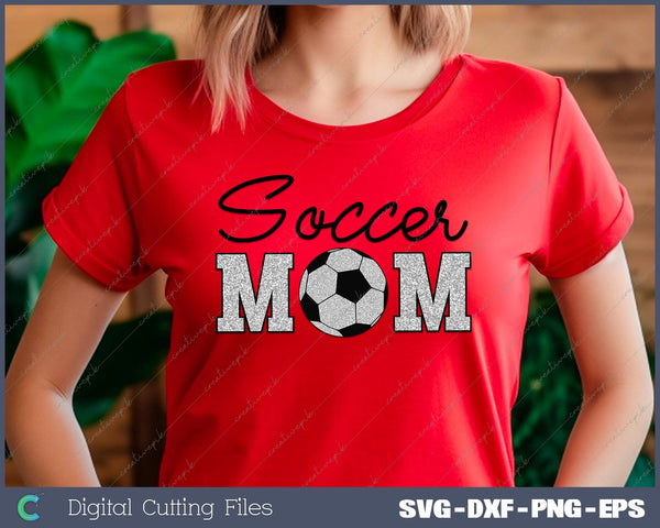 Personalized Soccer Mom Font SVG PNG Cutting Printable Files