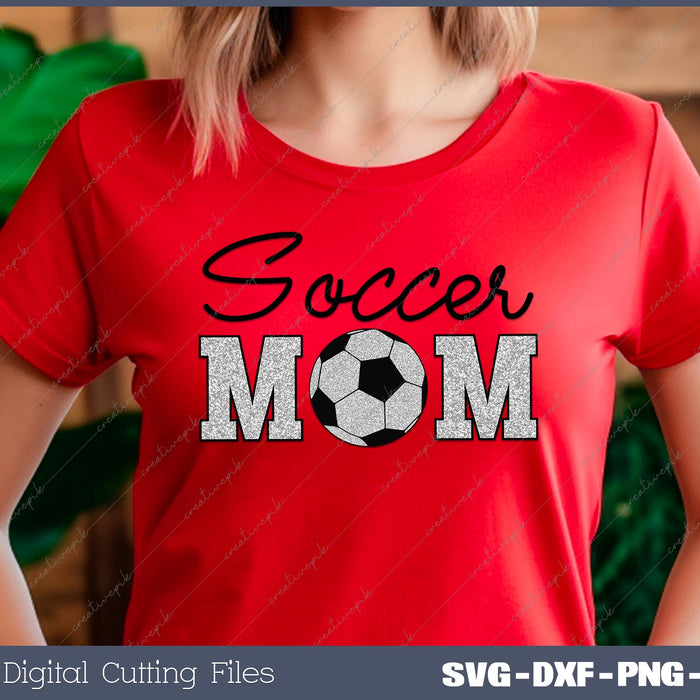 Personalized Soccer Mom Font SVG PNG Cutting Printable Files