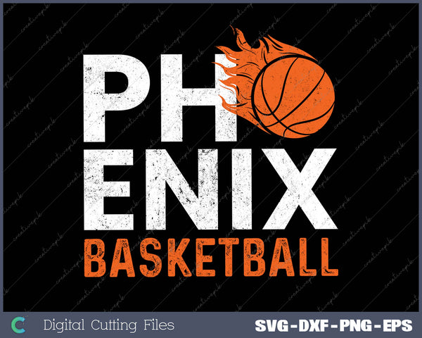 Phoenix Basketball B-Ball City Arizona Fan Pride