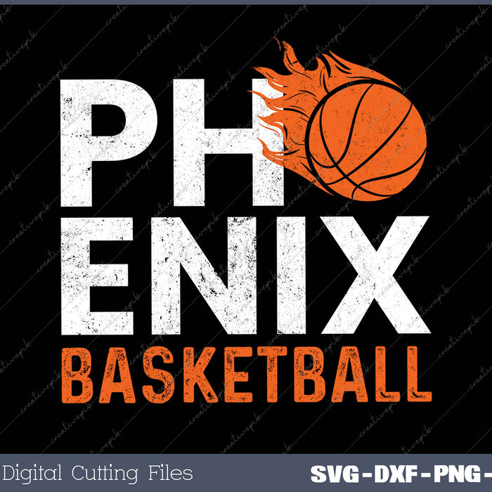 Phoenix Basketball B-Ball City Arizona Fan Pride