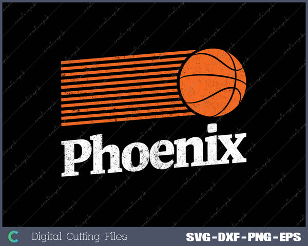 Phoenix Basketball Retro City Arizona State B-Ball