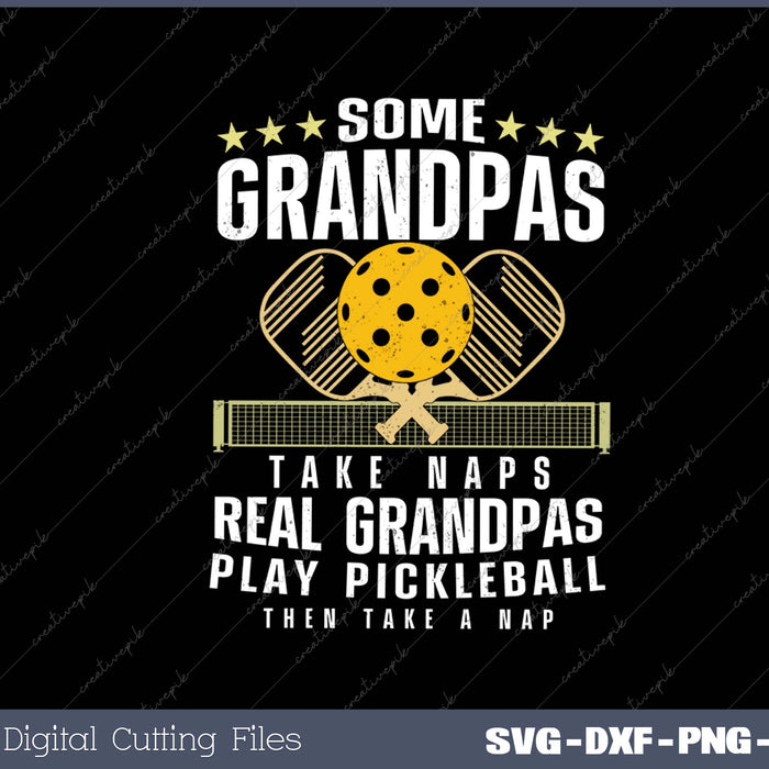 Pickleball Design For Men Grandpa Funny Pickleball Player