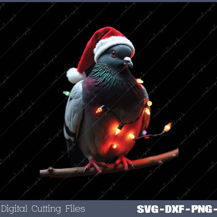 Pigeons Christmas Outfit Pigeon Breeder Christmas