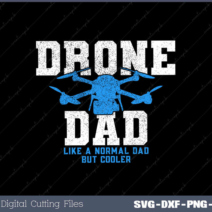 Pilot Dad Like A Normal Dad But Cooler Svg Design Cut File