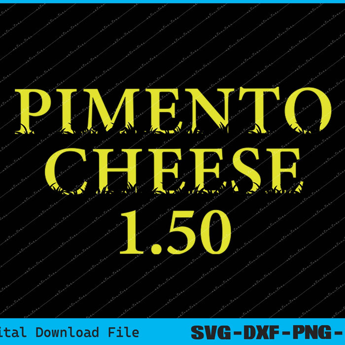 Pimento Cheese Golf Fan Golfer Tournament Humor SVG PNG Files