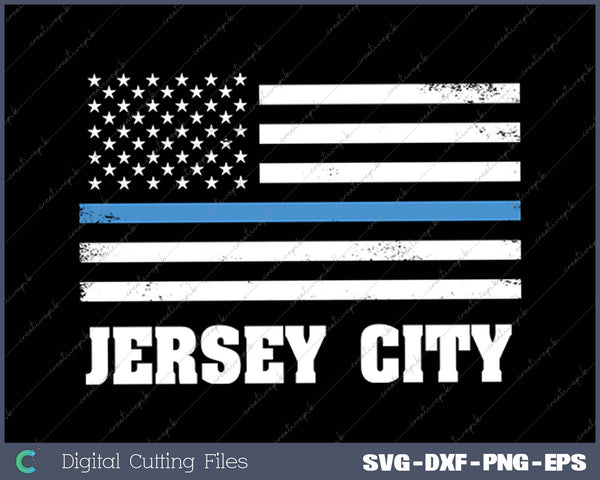 Police of Jersey Flag SVG PNG Cutting Printable Files