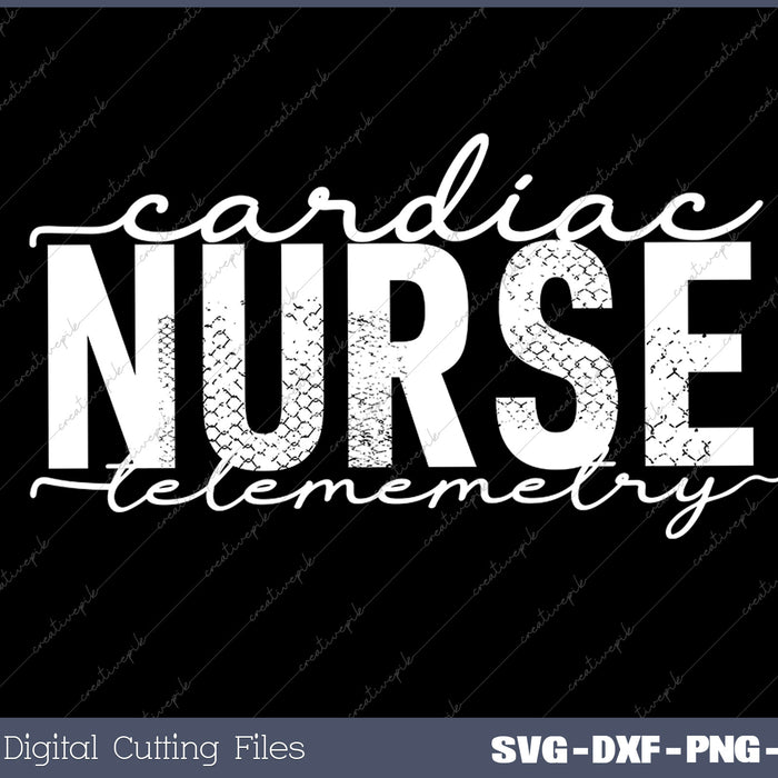 Practitioner Heart Nursing PCU Nurse SVG PNG Cutting Printable Files