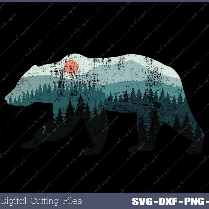 Preserve & Protect Vintage National Park Bear Wildlife