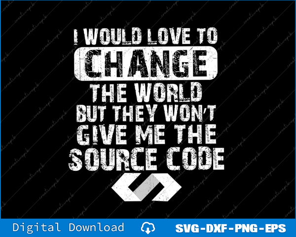 Motivational quote with a source code symbol on a black background