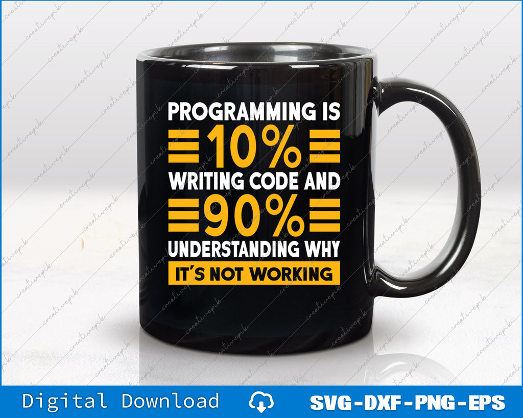 Programmer Software Developer Computer Engineer Coding SVG File ...
