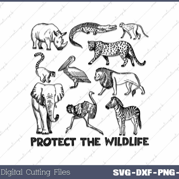 Protect The Wildlife Endangered Animals