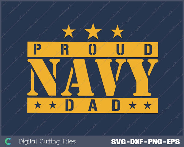 Proud Army Dad Military Green SVG PNG Cutting Printable Files