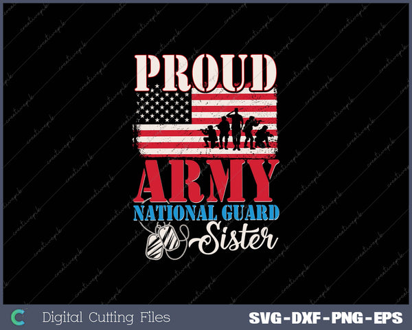 Proud Army National Guard Sister