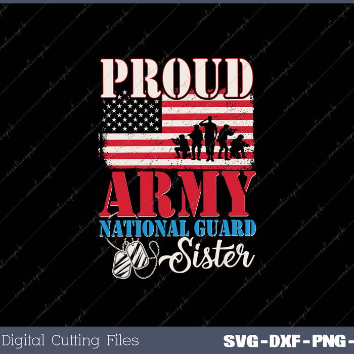 Proud Army National Guard Sister