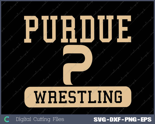 Purdue Boilermakers Wrestling Officially Licensed