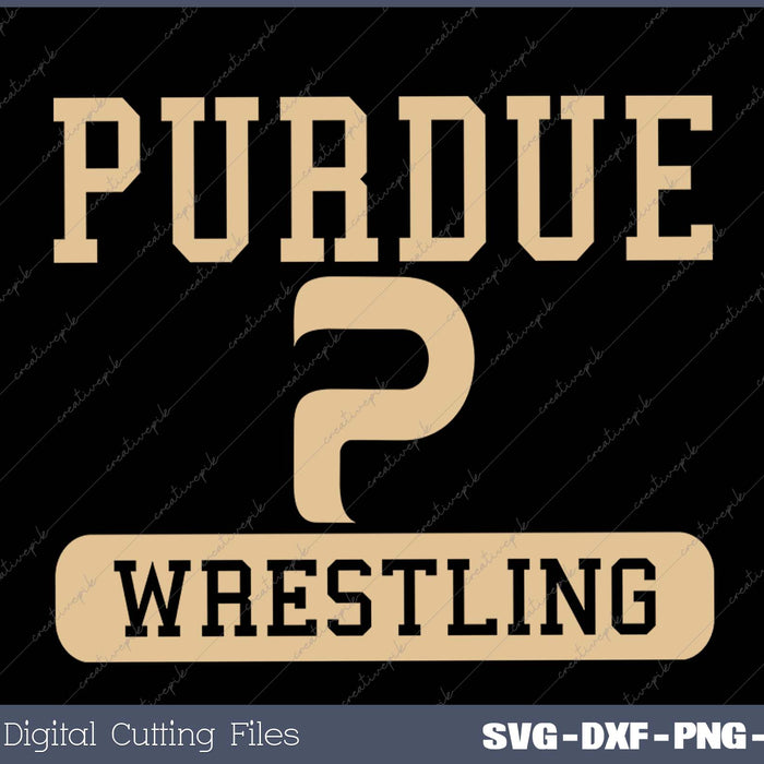 Purdue Boilermakers Wrestling Officially Licensed