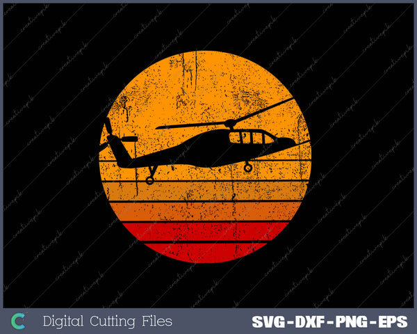 R44 Helicopter Pilot Aviation SVG PNG Cutting Printable Files