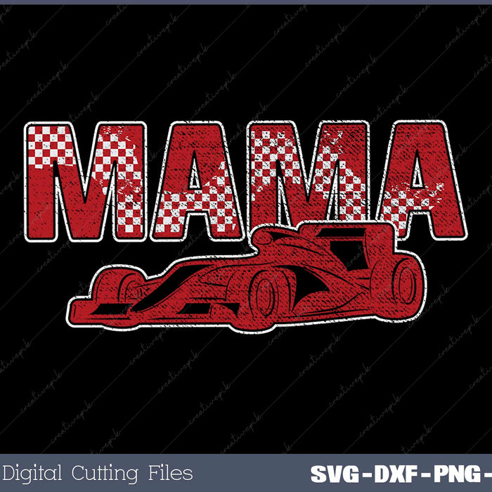 Race Car Birthday SVG PNG Cutting Printable Files