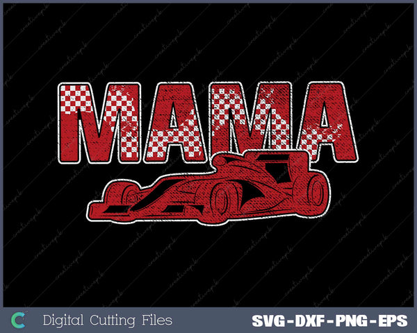 Race Car Birthday SVG PNG Cutting Printable Files