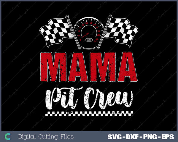 Racing Family Mama Pit Crew