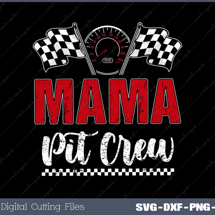 Racing Family Mama Pit Crew