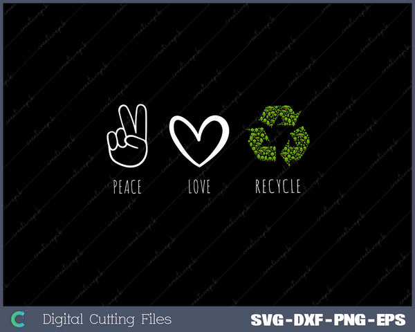 Recycle Earth Day for Teacher SVG Cricut Printable File