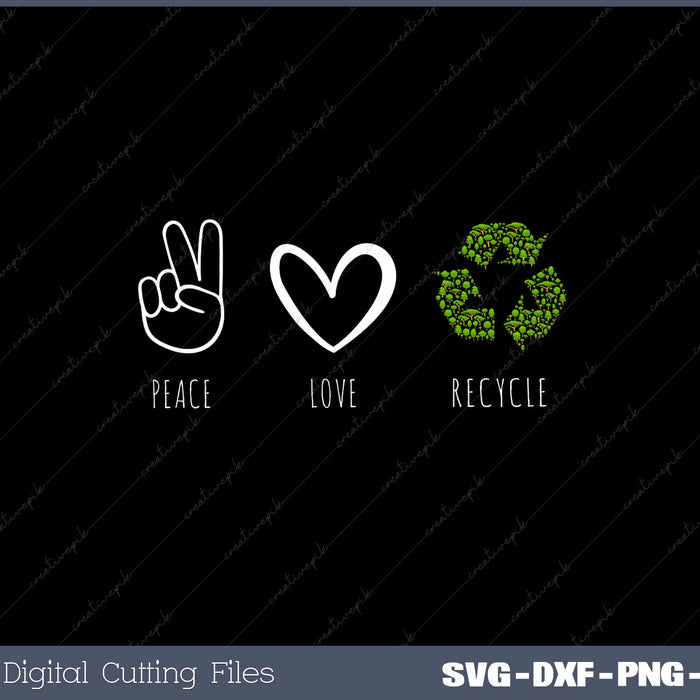 Recycle Earth Day for Teacher SVG Cricut Printable File