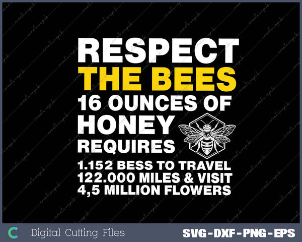 Respect The Bees - Bee Lover Beekeeping & Beekeeper