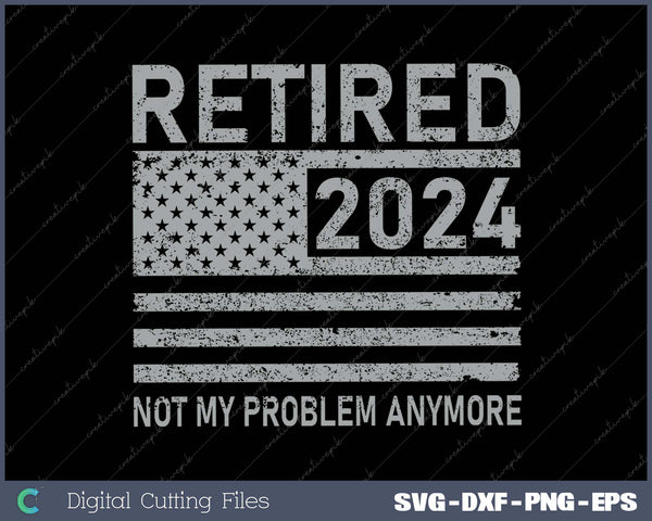 Retired 2024 Decoration Men Women Retirement