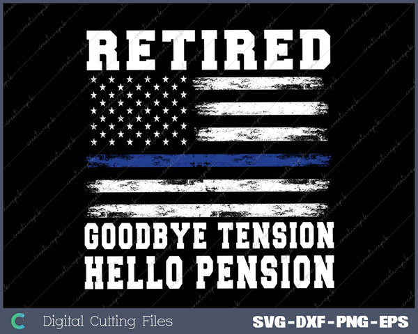 Retired Policeman Funny Sheriff Retirement Gift Police