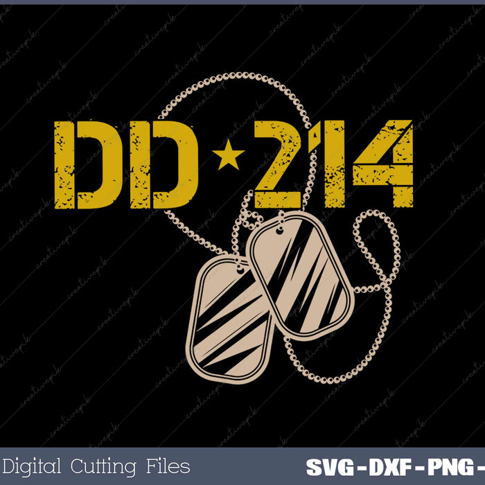 Retirement Military DD-214 SVG PNG Cutting Printable Files