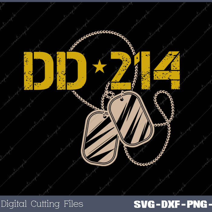 Retirement Military DD-214 SVG PNG Cutting Printable Files