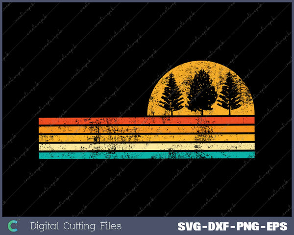 Retro Outdoors Nature Wildlife Trees Forest