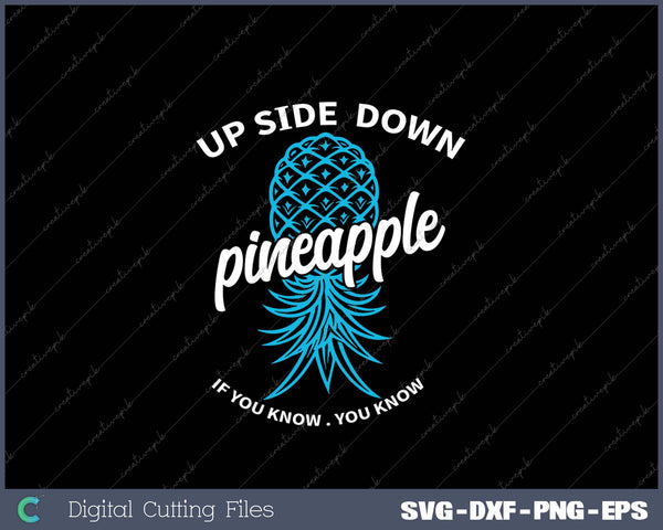 Retro Upside Down Pineapple Swinger