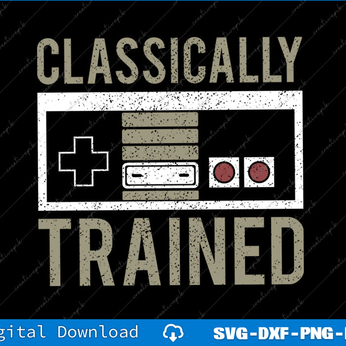 Retro Vintage Distressed Video Game Retro Vintage Svg Png Cutting File