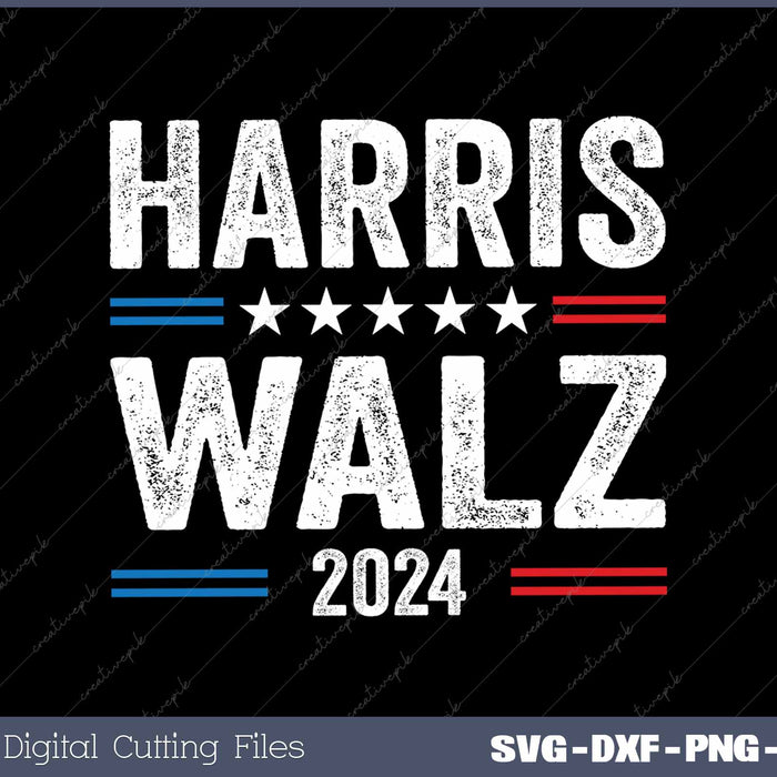 Retro Vintage Harris Walz Waltz 
 2024 Kamala Harris 2024