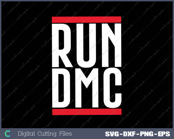 Run DMC Official Logo SVG PNG Cutting Printable Files