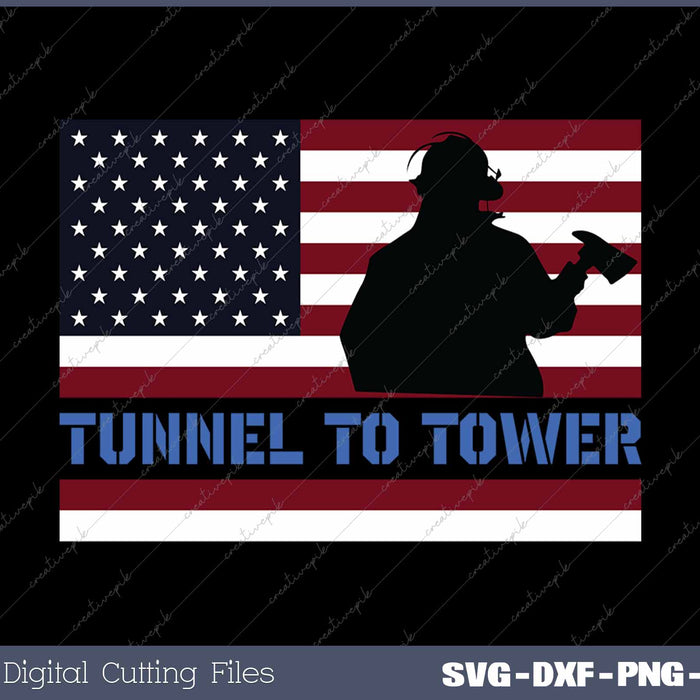 Rush Tunnel To Tower Vintage Firefighter 