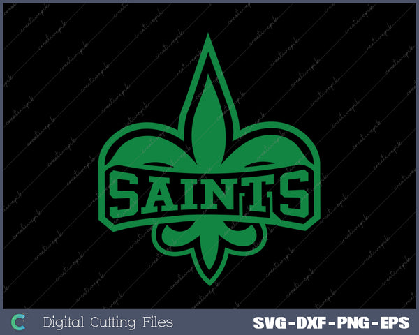 Saints Fleur de Lis SVG PNG Cutting Printable Files