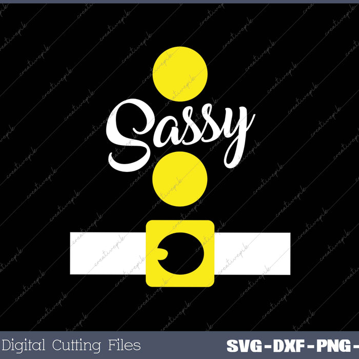 Sassy Dwarf Halloween Costume Matching Dwarves Set SVG PNG Cutting Printable Files