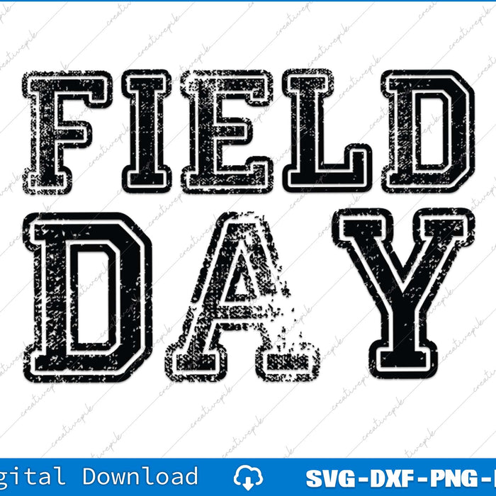 With Our, School Field Day SVG PNG Cutting Printable Files