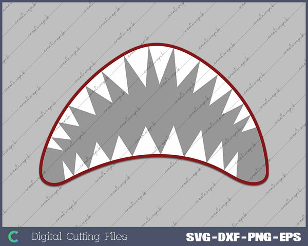 Shark Boy Shark Jaw SVG PNG Cutting Printable Files